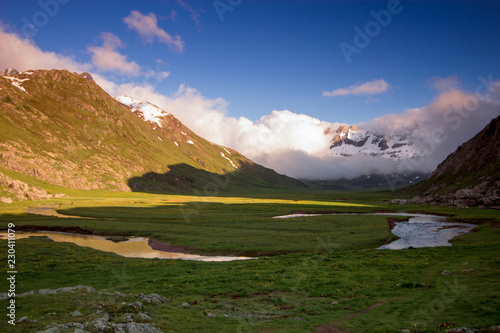 paisaje natural con cielo