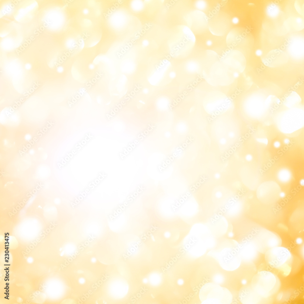 abstract blur glowing gold and yellow color background with bokeh ,snow and shine star for merry christmas and happy new year abstract blur glowing gold and yellow color background with bokeh ,snow and shine star for merry christmas and happy new year