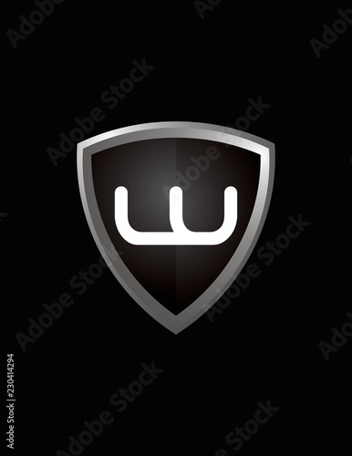 w  logo  shield