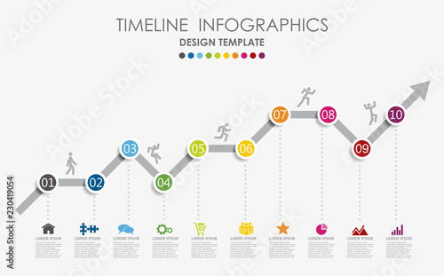 Infographic design template with place for your data. Vector illustration.