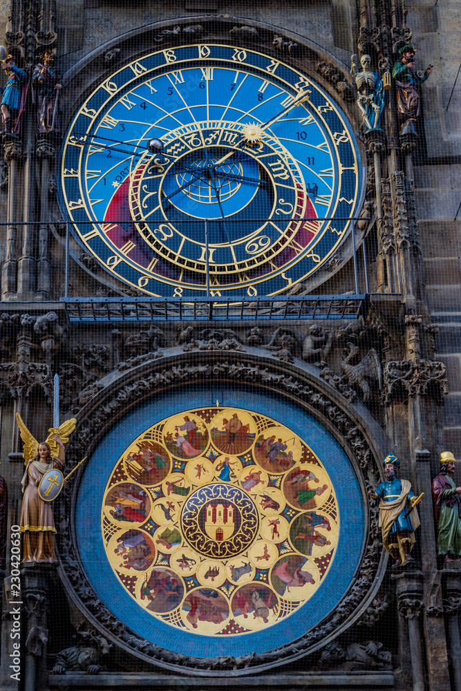Obraz premium Horloge astronomique de Prague