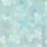 Abstract background consisting of pastel blue, gray hexagons. Geometric design for business presentations or web template banner flyer. Vector illustration