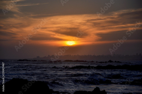 Beautiful Sunset in Salvador  Bahia - Brazil 