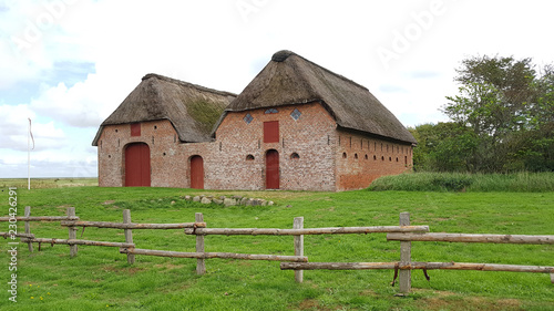 Bauernhaus, Haus, Insel, Roemoe, Daenemark photo