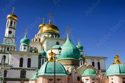 New Jerusalem monastery - Istra Russia.Church of Constantine and Helena (underground church). photo