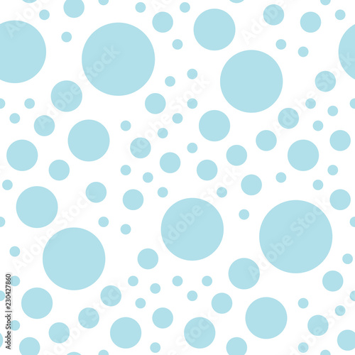 abstract seamless geometric vector circle pattern