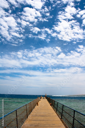 pier into ocean © Rico