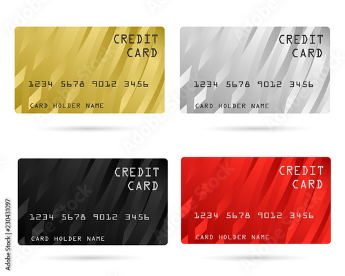 modern credit card, business VIP card, design for privilege member, member card.