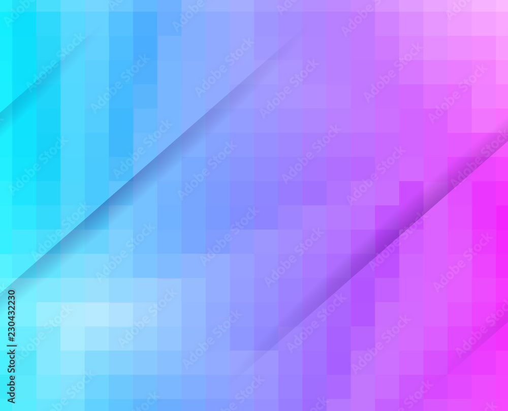 Purple Blue Grid Mosaic Background, Creative Design Templates.