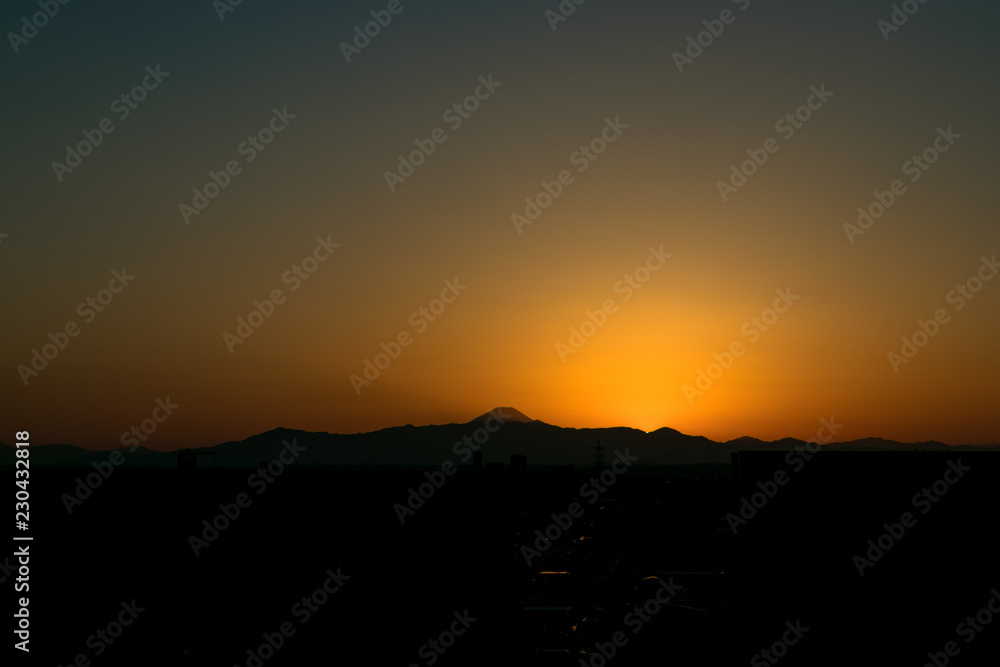 Fototapeta premium Zachód słońca