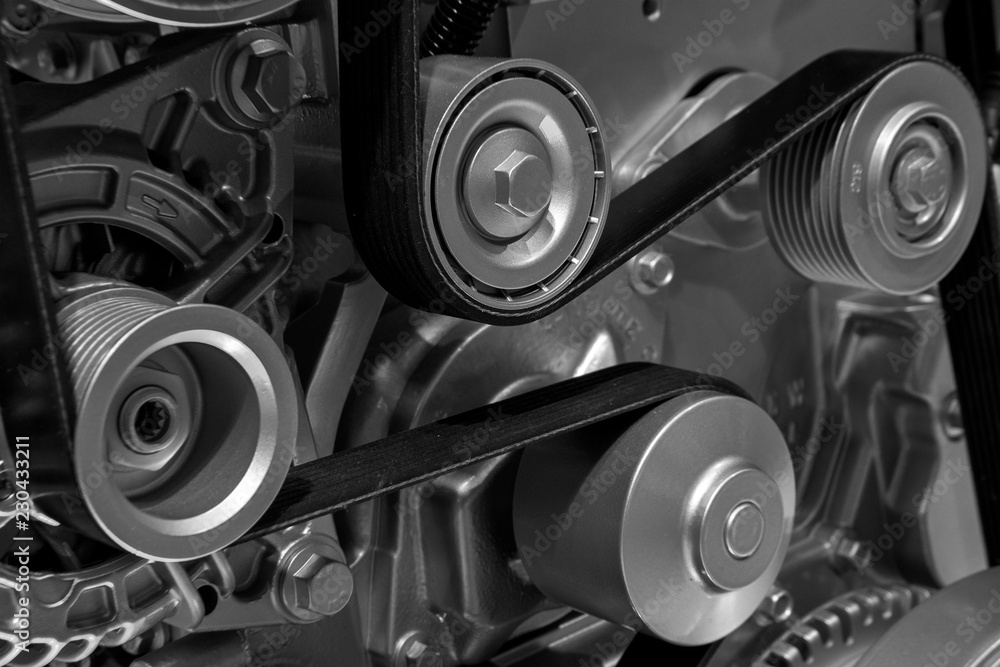 Diesel engine close up Diesel engine close up