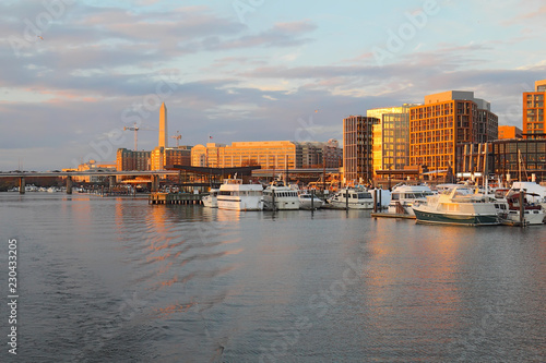 The Wharf and buildings at the DC Waterfront