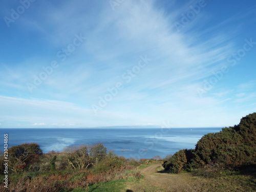 landscape with sea and blue sky © Gordon Taylor