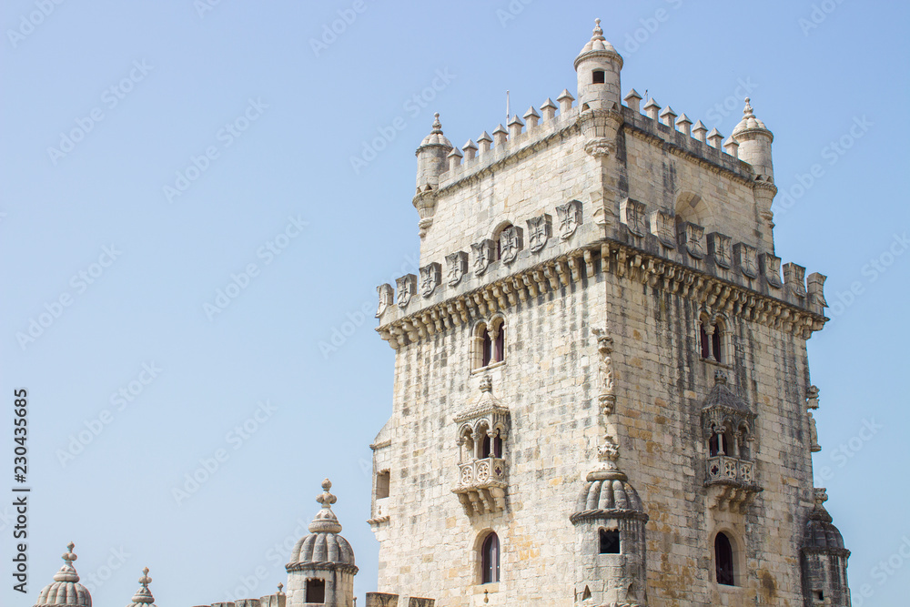 Torre de Belem/Belem Tower, Lisboa, Portugal, in august 2018