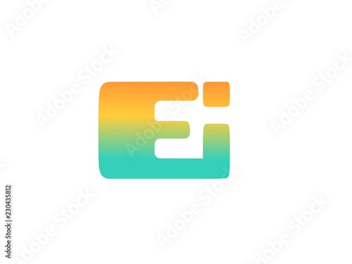 EI Initial Logo for your startup venture