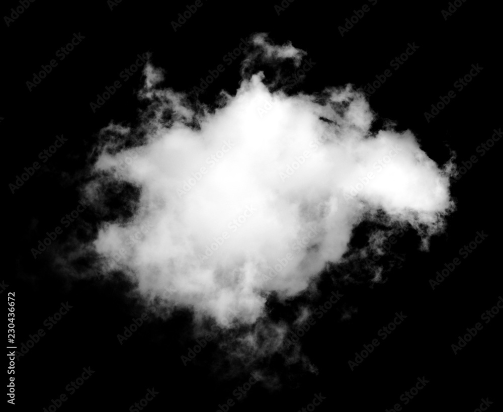 white Clouds on black background. white Clouds on black background.