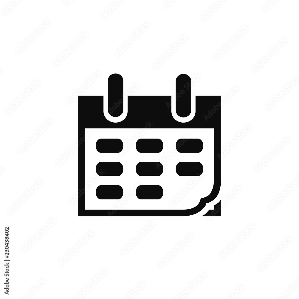 Calendar icon vector illustration eps10. Calendar icon vector illustration eps10.