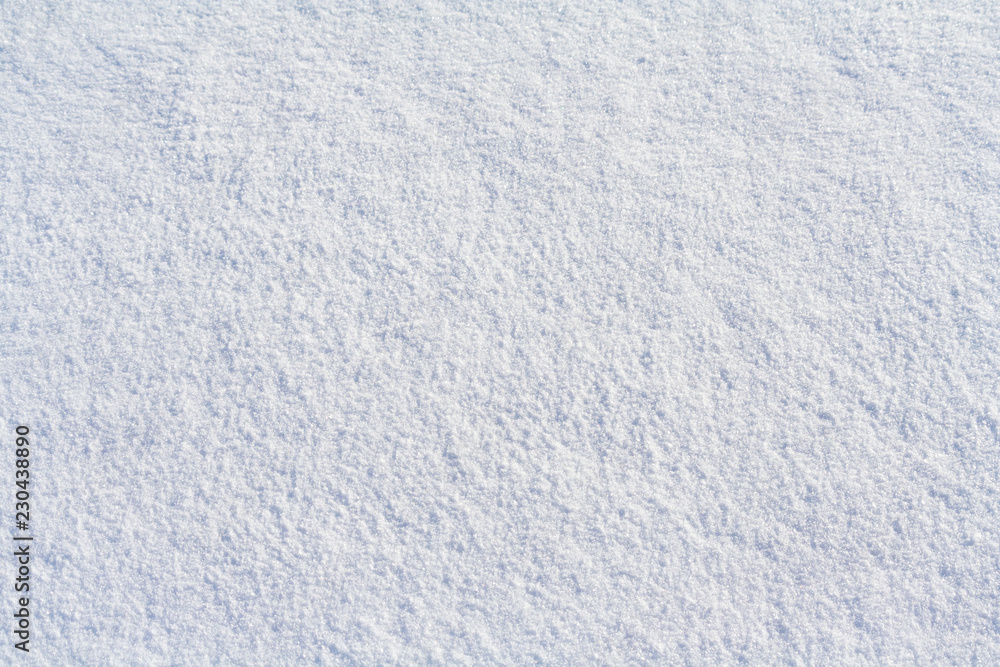 White snow surface (background, texture) White snow surface (background, texture)