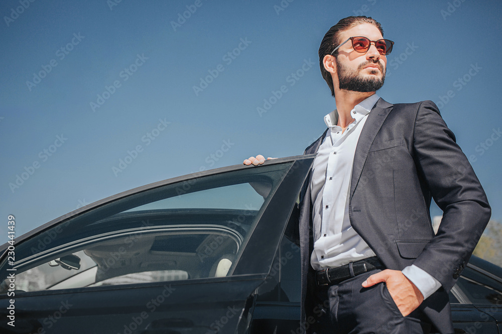 Sexy Couple Standing Car Stock Photos - Free & Royalty-Free Stock Photos  from Dreamstime