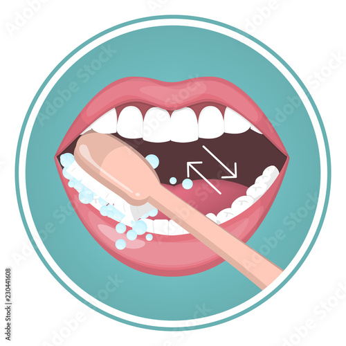 How to brush your teeth with toothbrush