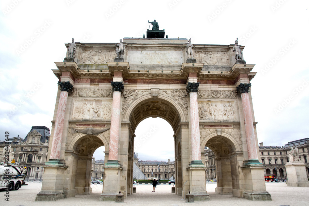The Arc de Triomphe du Carrousel, Paris