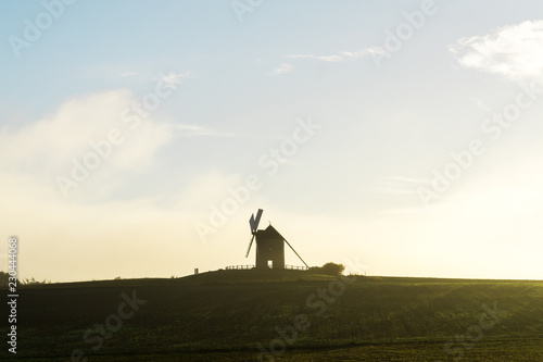 Windmill in Normandy, France