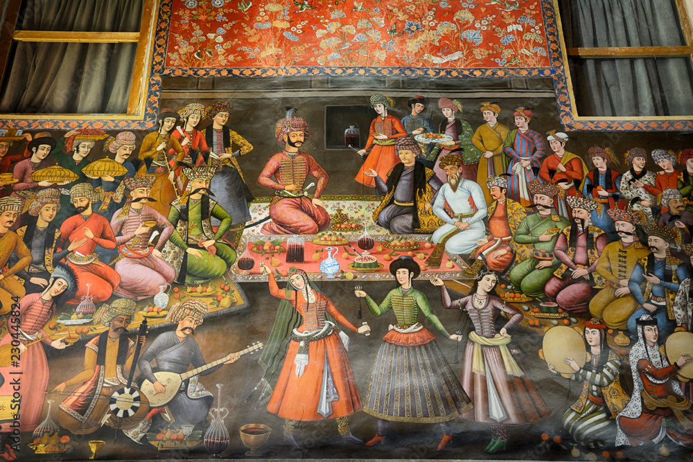 ChehelSotoun Palace, Isfahan, Iran