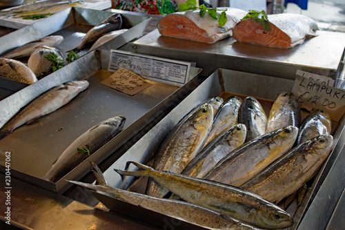 Fish market at Marsaxlokk Malta - Maltese Traditional Fish Lampuki