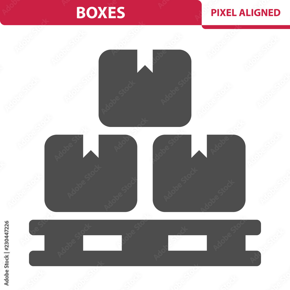 Boxes Icon Boxes Icon