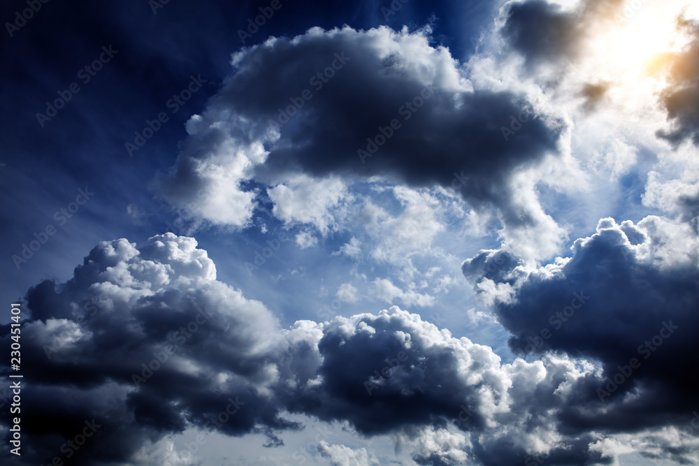 Obraz premium Cloudscape with a Light