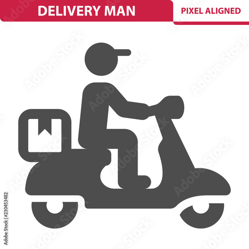 Delivery Man Icon