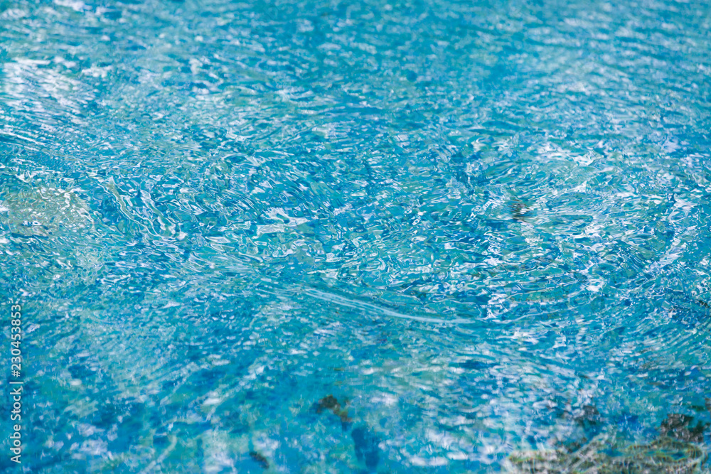 Naklejka premium blue water