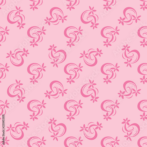 seamless pattern. Flower