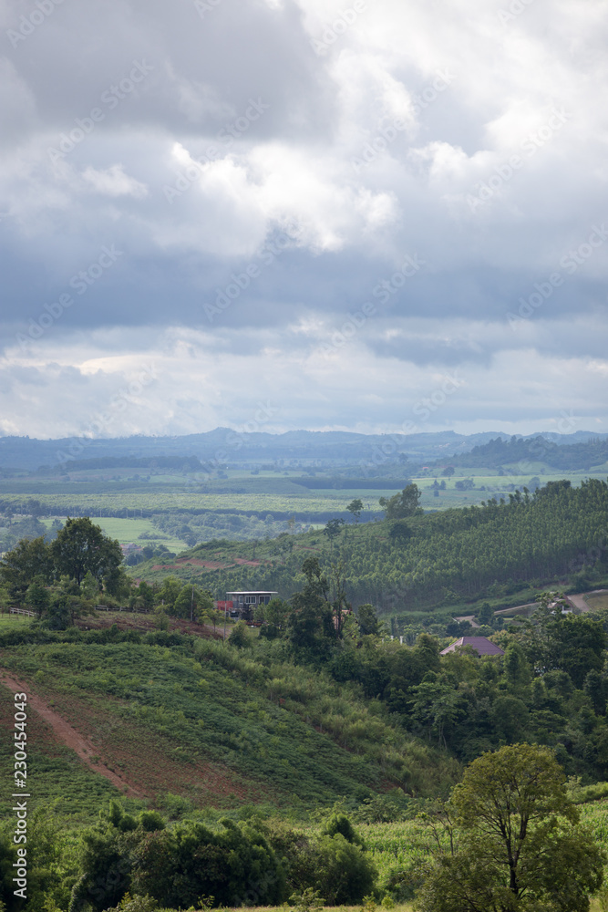 wangnamkeaw panorama view in nakhon ratchasima thailand