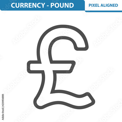 Currency - Pound Icon