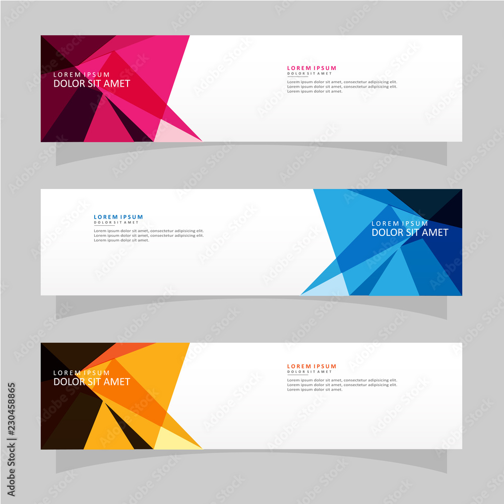 Naklejka premium Vector design Banner background.