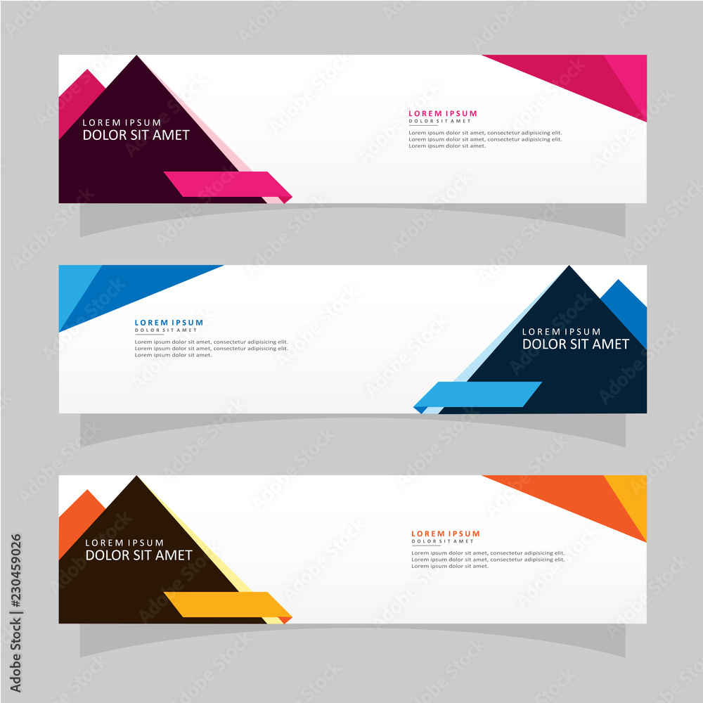Naklejka premium Vector design Banner background.