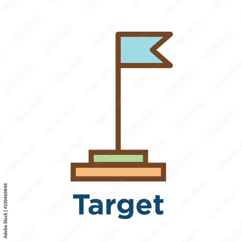 Persistence icon with image of extreme motivation & drive set on persevering Persistence icon with image of extreme motivation & drive set on persevering