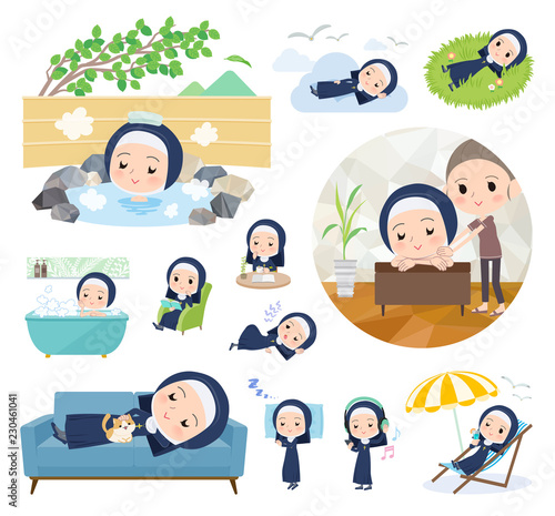 Nun women_relax