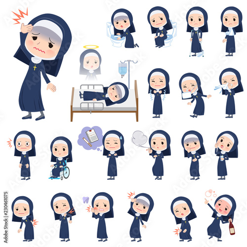 Nun women_sickness