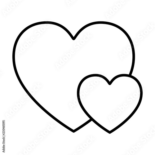 heart love isolated icon