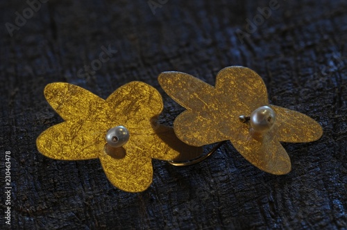 Handmade jewellery in detail, Montespertoli, Tuscan region of Montespertoli photo