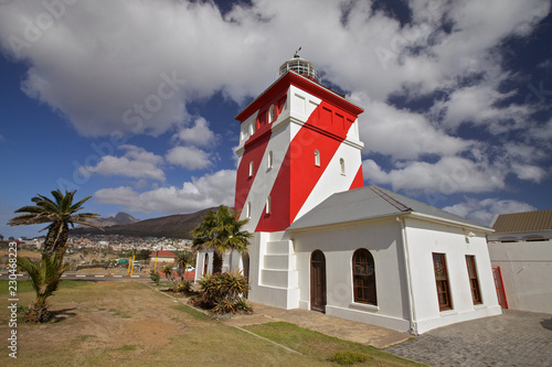 Obraz na płótnie Lighthouse Green point in Cape Town w salonie