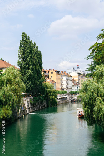 Ljubljanica river in Ljublj...