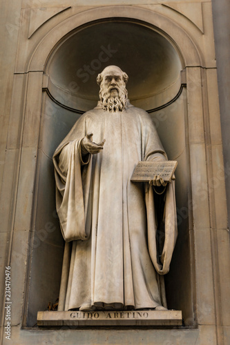 Musician Guido Aretino monu...