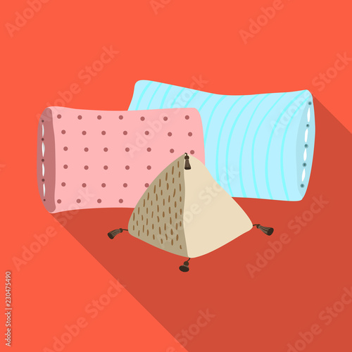 Vector illustration of dreams and night icon. Set of dreams and bedroom stock symbol for web.