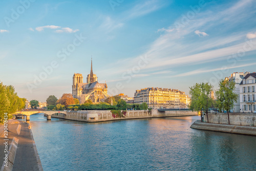 The beautiful Notre Dame de Paris