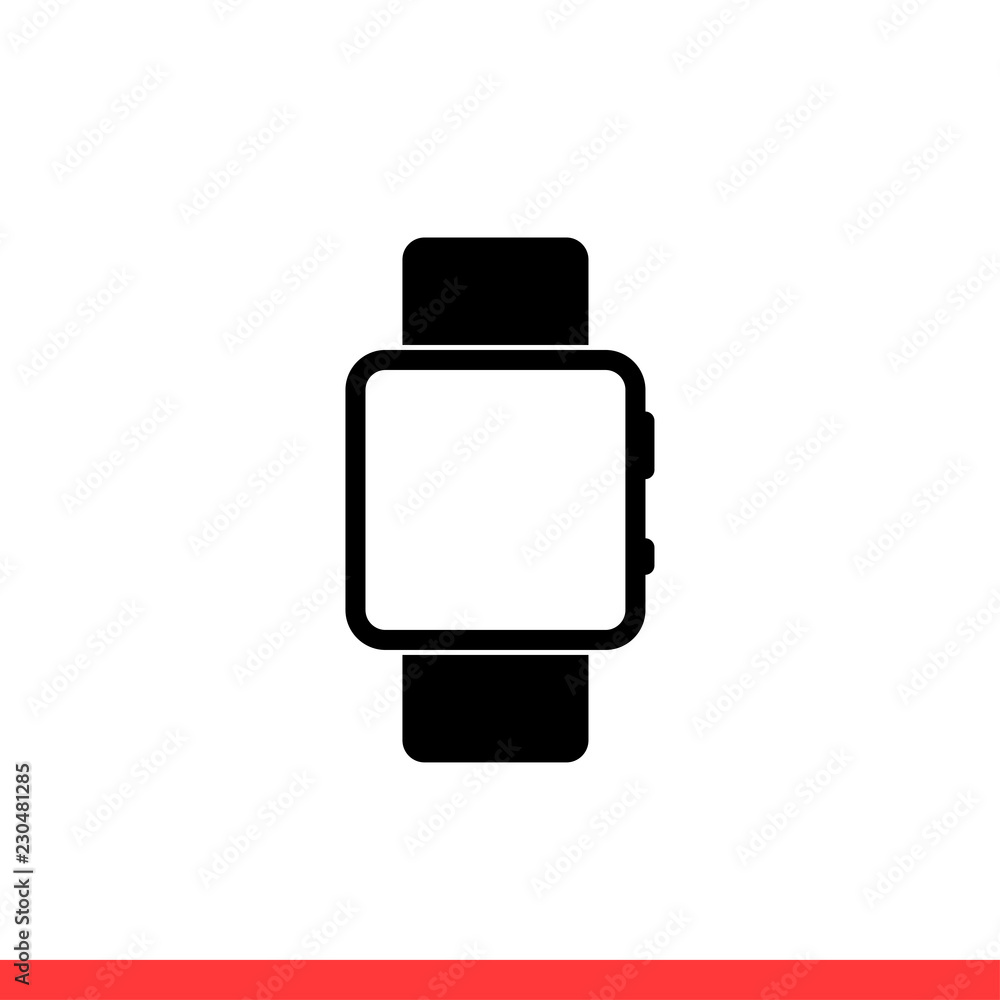 Smartwatch vector icon Smartwatch vector icon