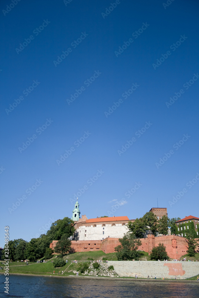 Wawel castle in Cracow