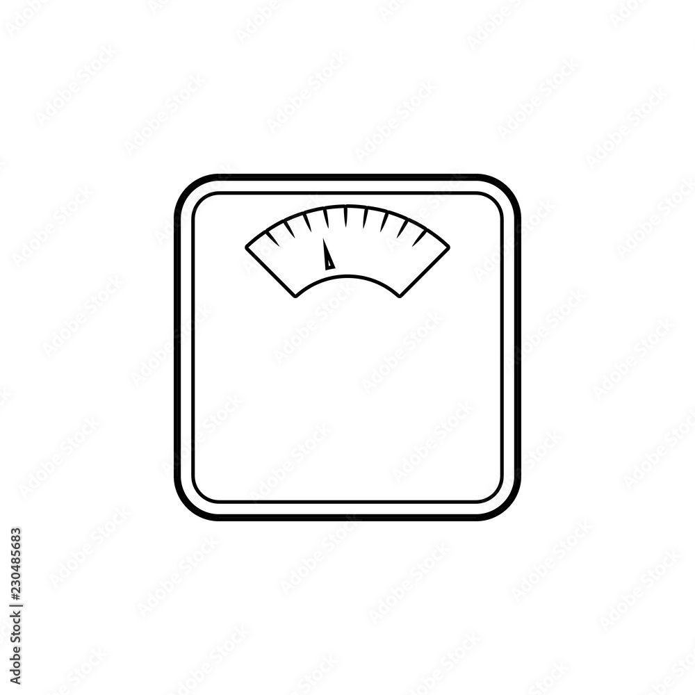Body scale, error, fault, gym scale, human scale, weight machine, weight  scale icon - Download on Iconfinder